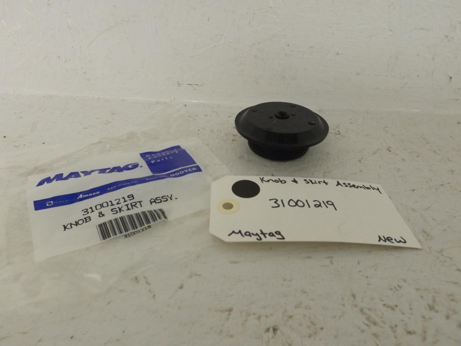 Maytag Washer 31001219 Knob and Skirt Assembly New Maytag Washer 31001219 Knob and Skirt Assembly New